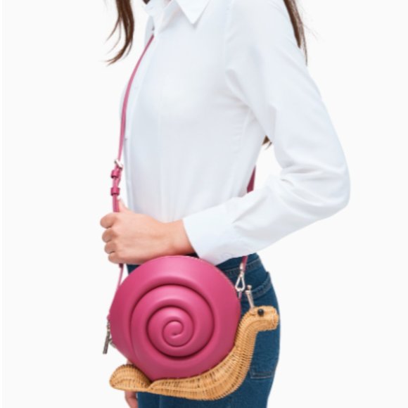 Kate spade snail purse pink Clearance